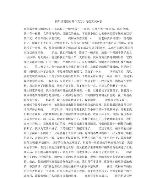观察发现的秘密（一个小男孩的探索之旅）