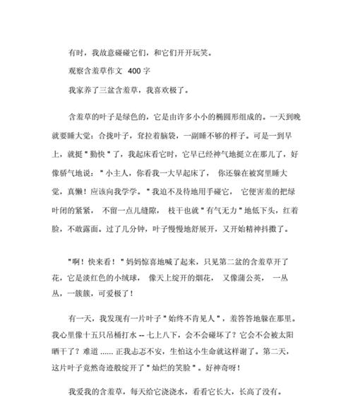 观察发现的秘密（一个小男孩的探索之旅）