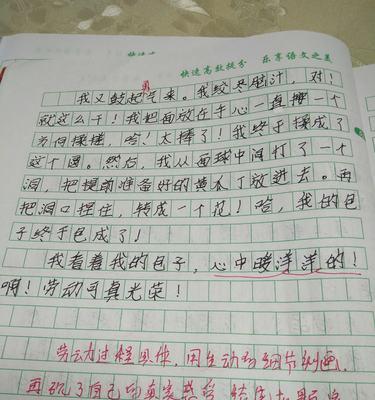 劳动之快乐（用汗水谱写的劳动之歌）