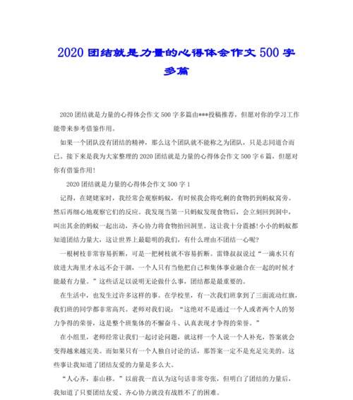 团结力量无限（一场不平凡的比赛）