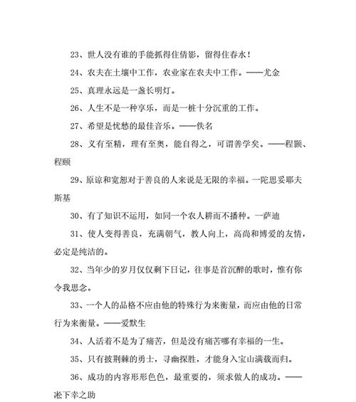 激励你奋斗的力量——人生座右铭（一份来自内心的动力）