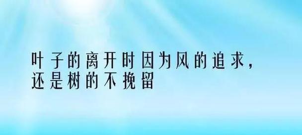 寻找追求，寻找真我（25句唯美警句）