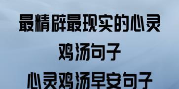 《如梦人生》——一个关于唯美短句的故事