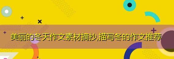 阳光温暖心扉（冬日里的希望）