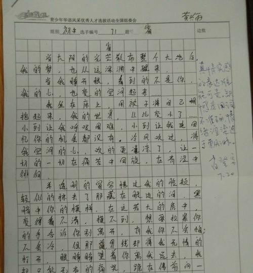 青春之光：一个少年的成长历程