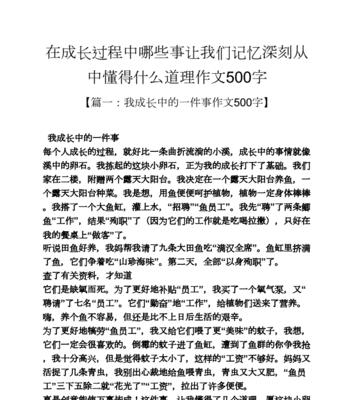 小姑娘的成长路（耐心）