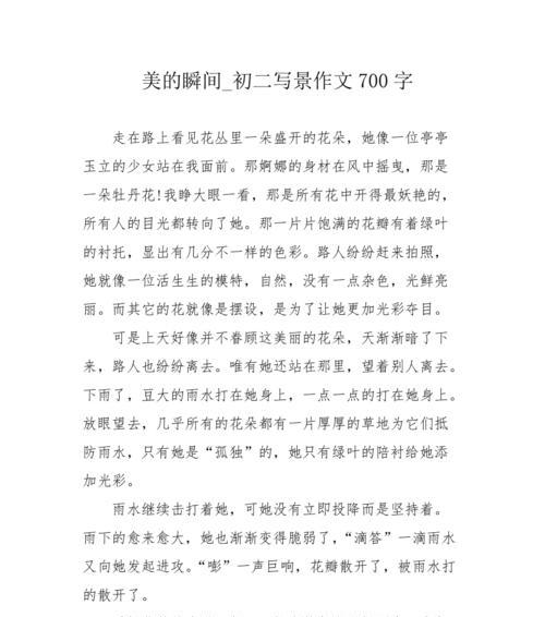 那些精彩的瞬间（一个年轻人的成长故事）