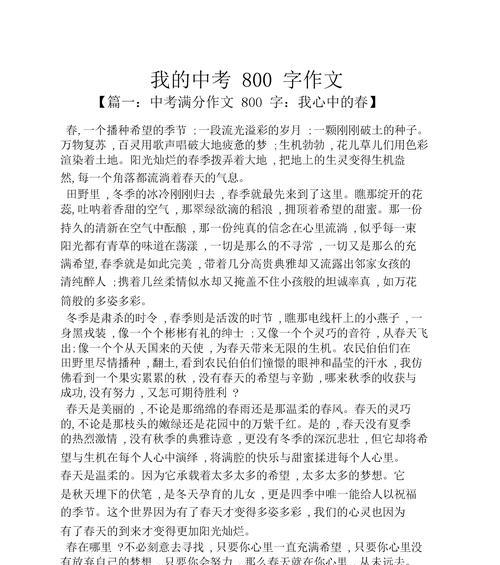 一步一步迈向成功（一个九年级学生的励志故事）