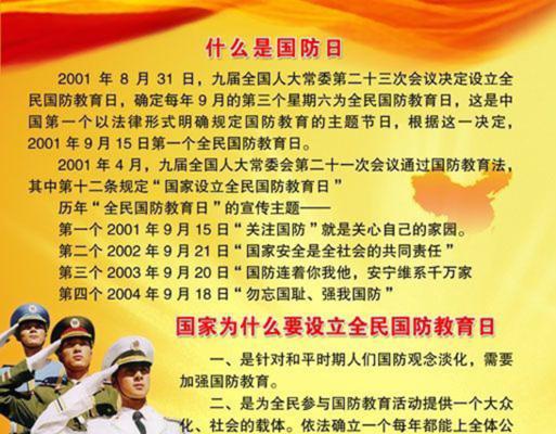 全民国防教育日宣传标语怎么设计？有哪些创意示例？