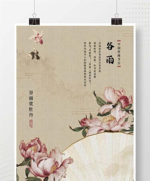 《雨润花开，牡丹绽放》