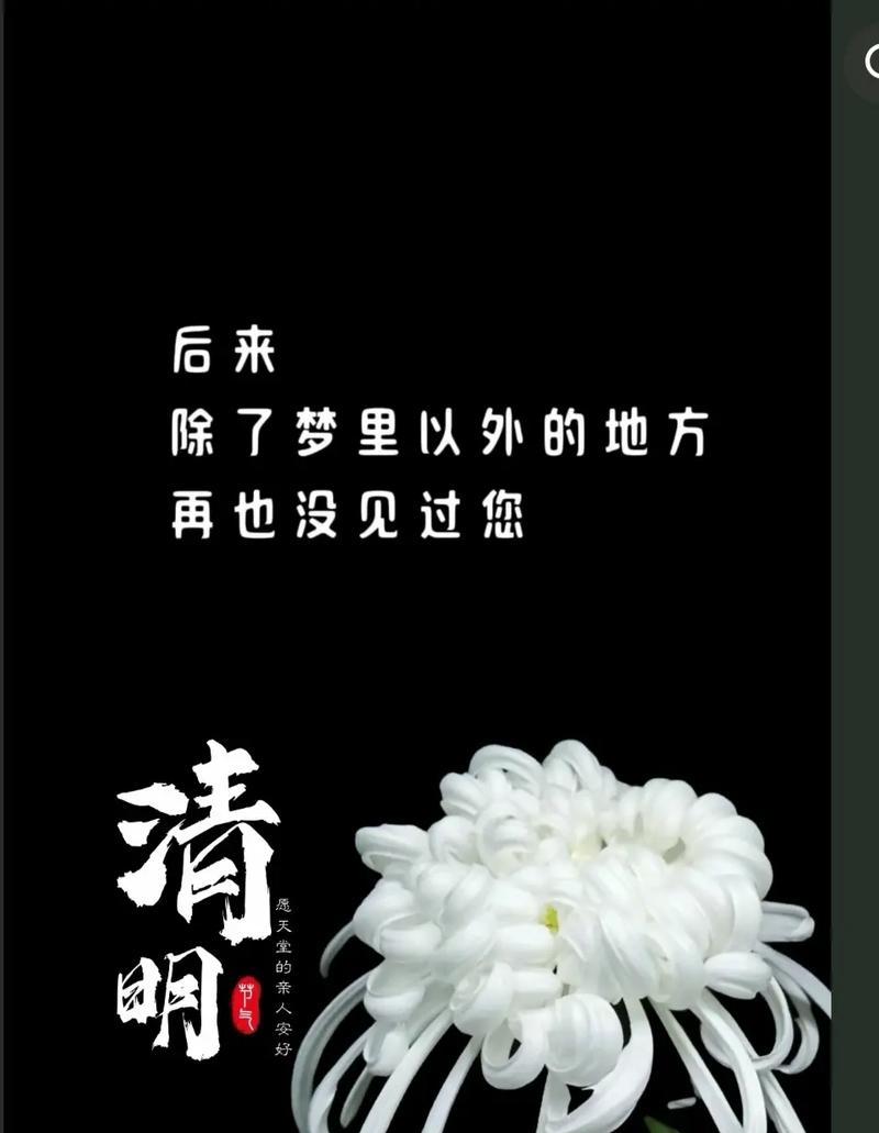 《春寒料峭，缅怀先人》