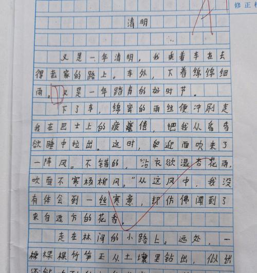 清明科学防疫不放松作文