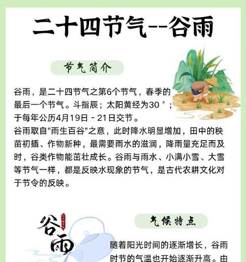 《谷雨润物细无声：春去夏来时》