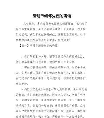 《缅怀英烈，芳华永存》