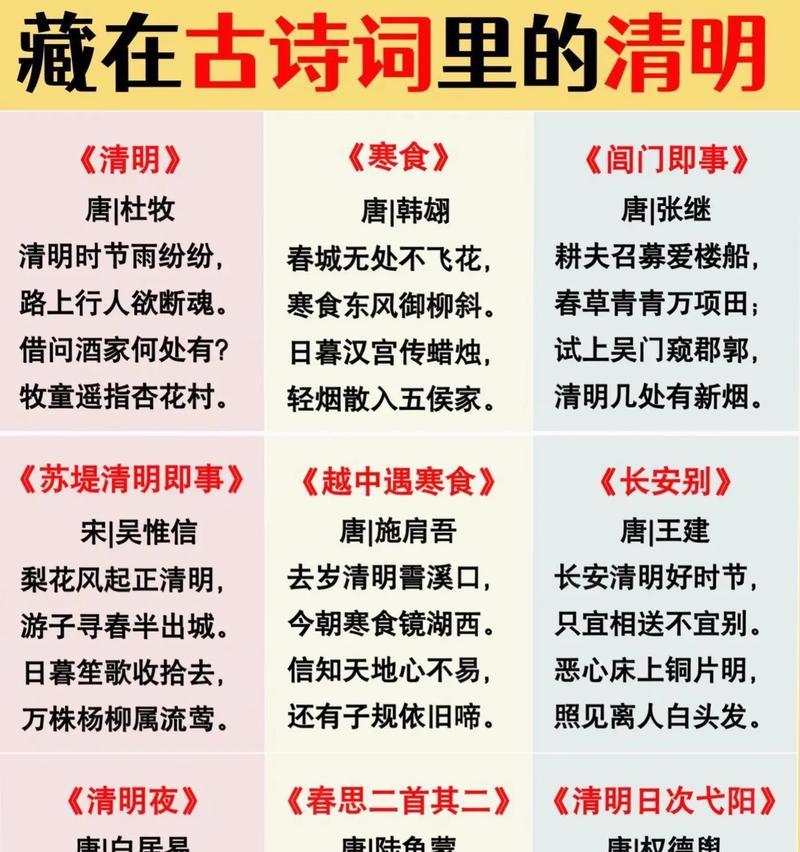 清明节节气短句好句有哪些？（《春雨润如酥，清明怀古思》）