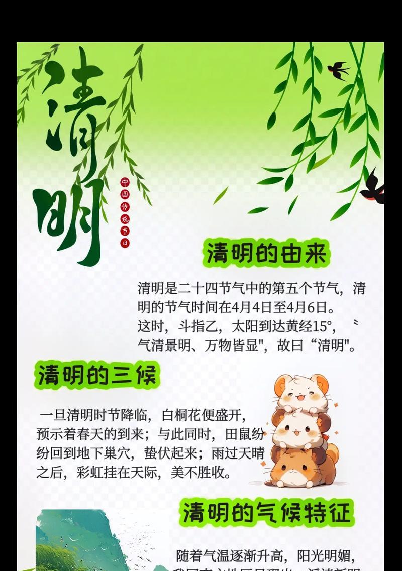 清明节的由来是什么？（《清明时节雨纷纷：传统佳节的文化之旅》）