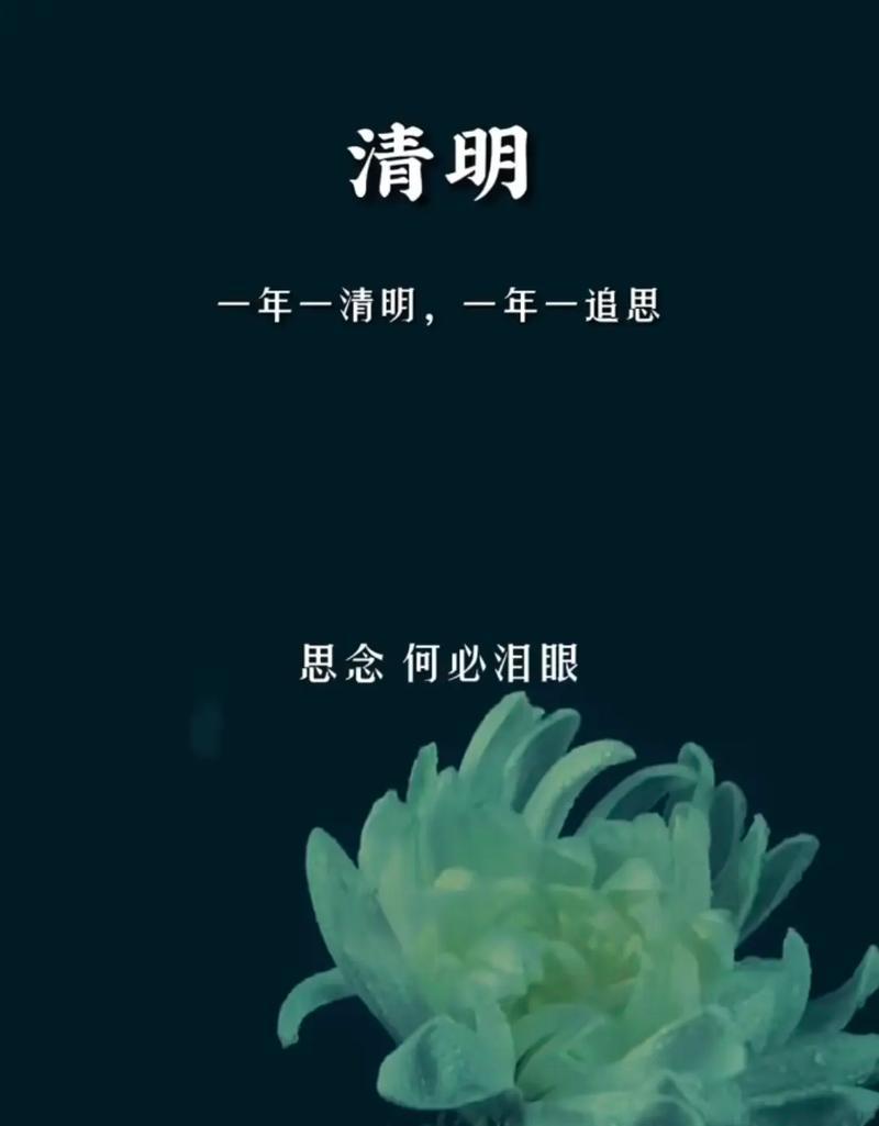 清明节如何表达思念？（《清明寄哀思，翠柳垂垂念故人》）