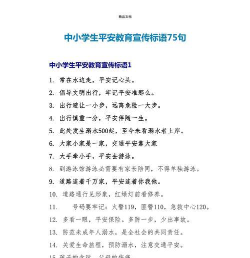 有关学生的安全教育日句子的短句怎么写（《安学日：青年之盾，智慧之光》）