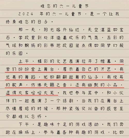 有关儿童节作文中考文案的作文怎么写（《童心未泯，梦绘六月天》）