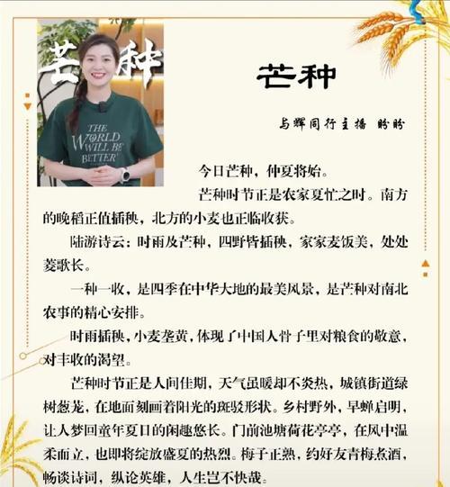 芒种收麦子（《芒种时节，麦浪翻金——小学生的田野日记》）