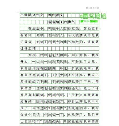 有关父亲节我和爸爸的作文的作文怎么写（《父亲节的印记》）