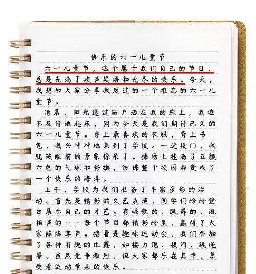 以儿童节快乐打卡作文为话题的作文怎么写（《六月的阳光下：欢声笑语中的成长记忆》）