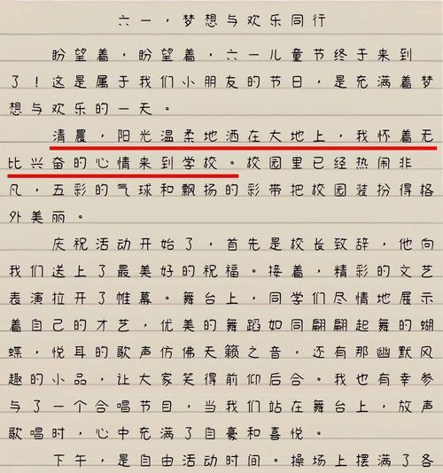 和室友过儿童节作文怎么写？（《童心未泯：我和室友的六一记忆》）