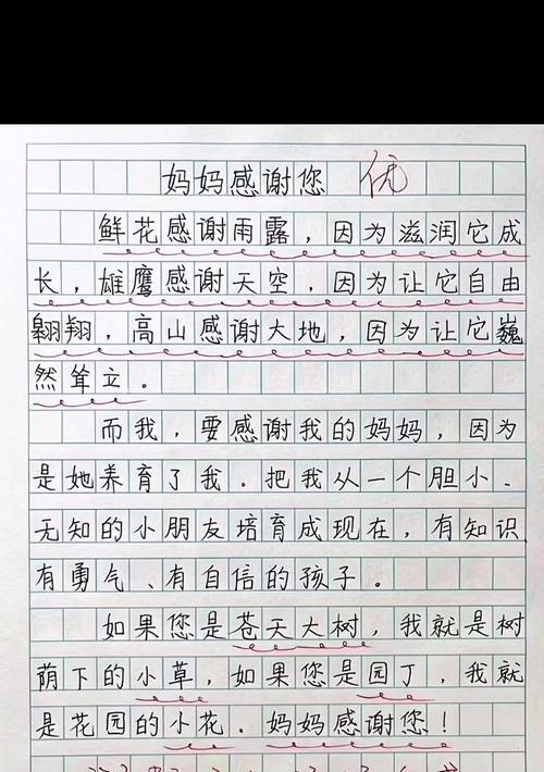 关于母亲节的作文结尾怎么写（《母亲节的回忆——温暖的礼物》）