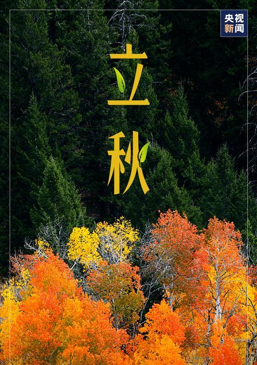 秋意渐浓，愿你一切安好（立秋微信祝福短句）