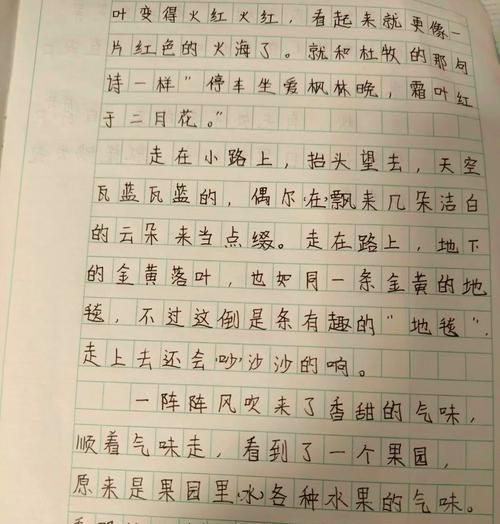 立秋天来了作文450字怎么写？（《秋意浓，童趣多》）