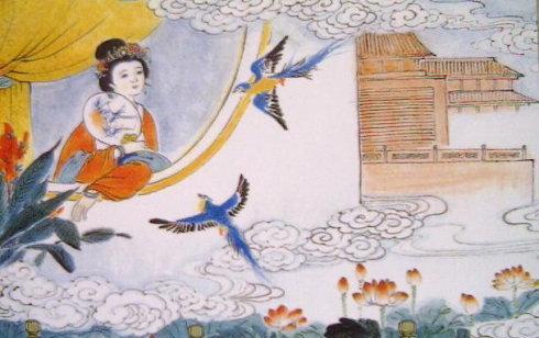 《嫦娥的唯美诗句》（沉浸在月光中的美丽传说）